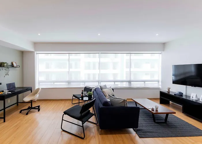 Apartment Capitalia W Gym Near Centro Santa Fe Mall *